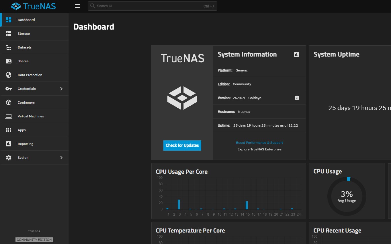 Home-lab project screenshot
